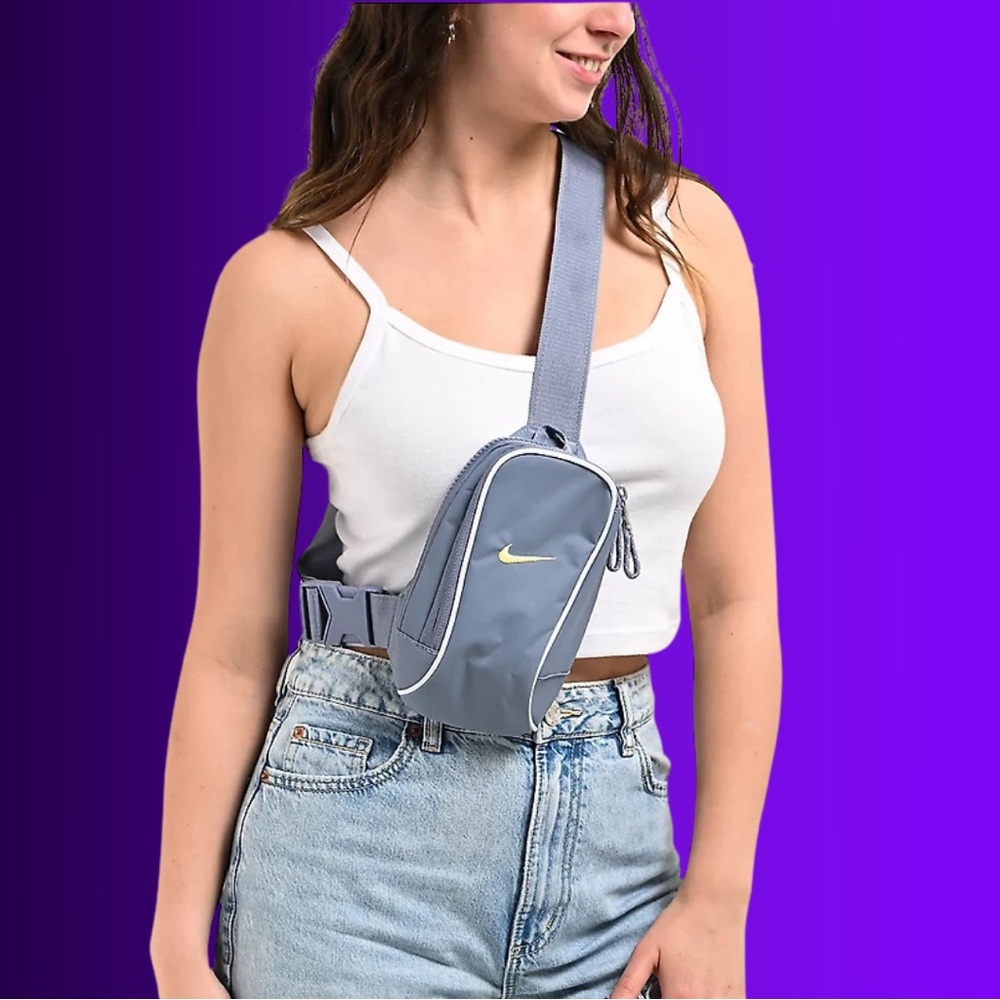 NIKE Sportswear Essentials Women’s 1 Liter Slate Sling Bag